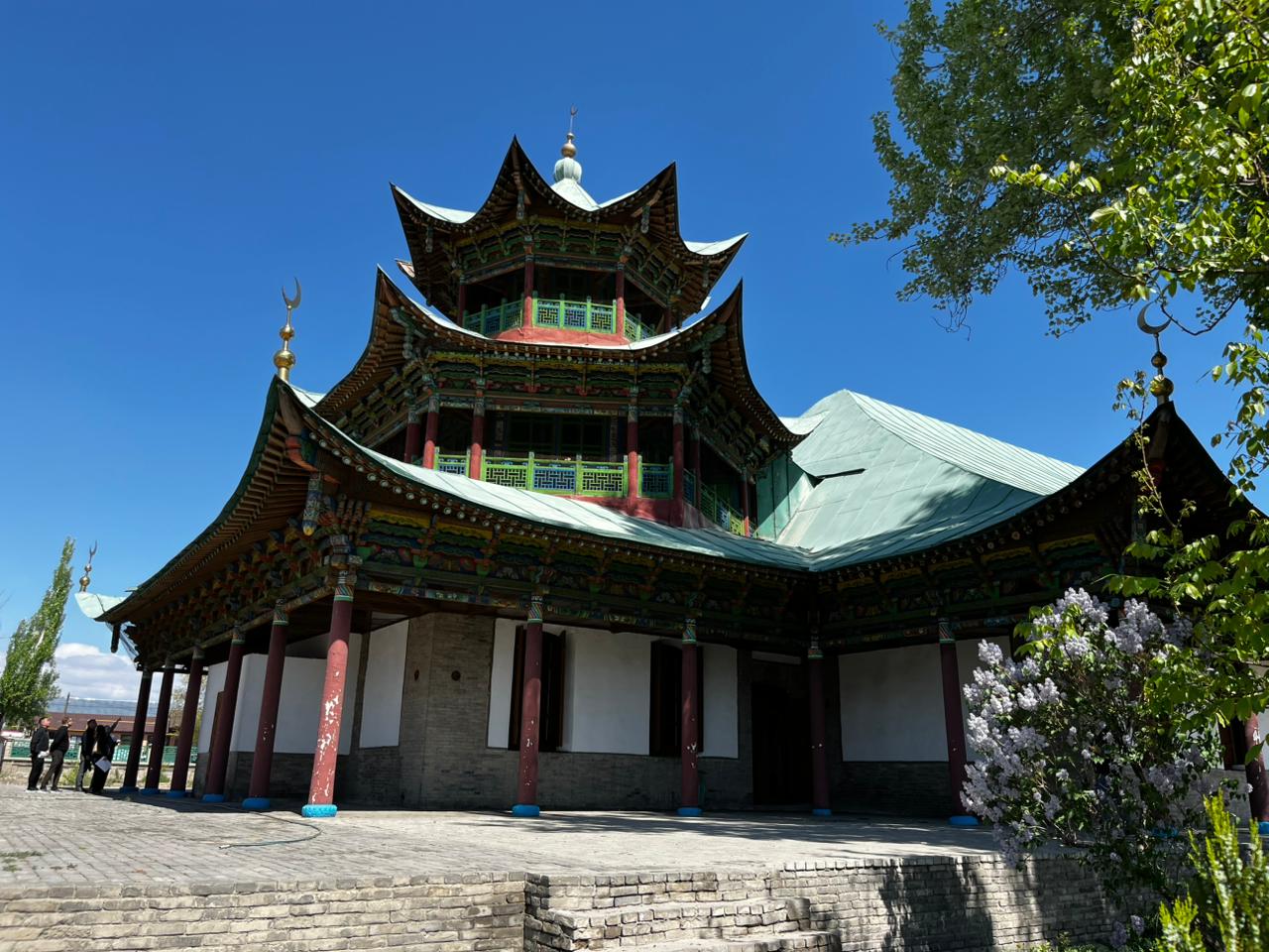 ЖАРКЕНТ МЕШІТІНДЕ РЕСТАВРАЦИЯ ЖҰМЫСТАРЫ БАСТАЛДЫ