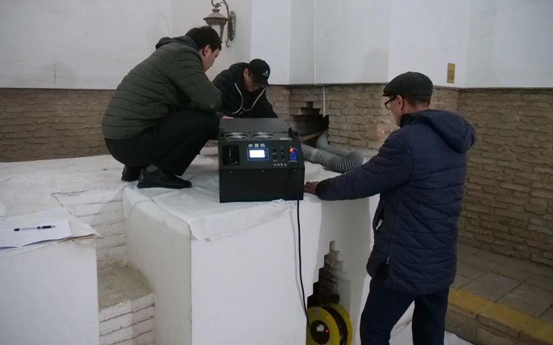 Қ.А.ЯССАУИ КЕСЕНЕСІНДЕГІ АУА АЛМАСУ ЖҮЙЕСІ ЗЕРДЕЛЕНДІ